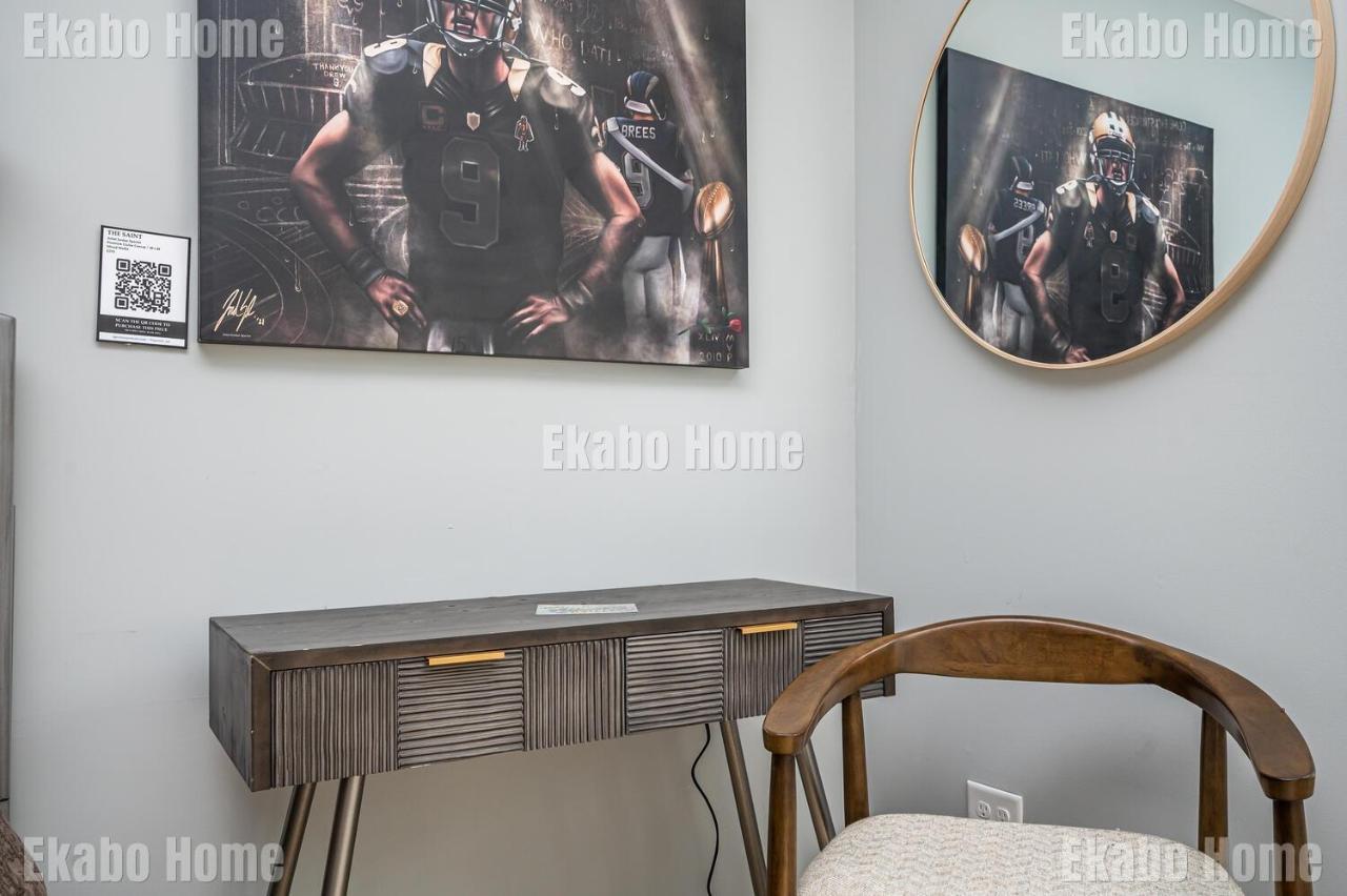 Luxury Sports Art Gallery - 15 Mins To Atl Battery Marietta Eksteriør bilde